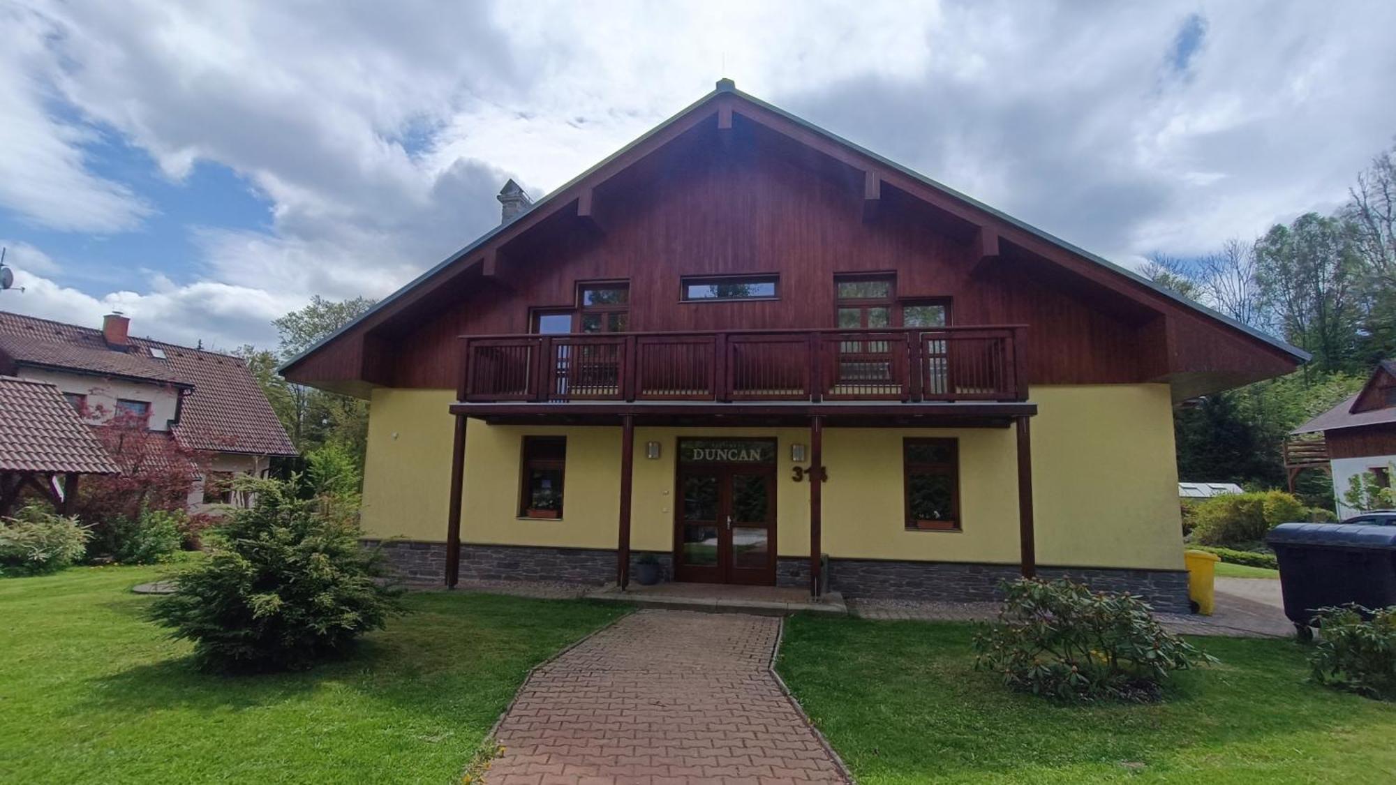 Penzion Duncan Johannisbad Exterior foto
